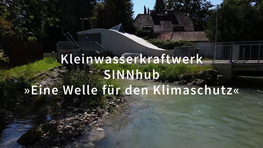 EEG SINNhub - Kleinwasserkraftwerk am Almkanal – "Eine Welle für den Klimaschutz"